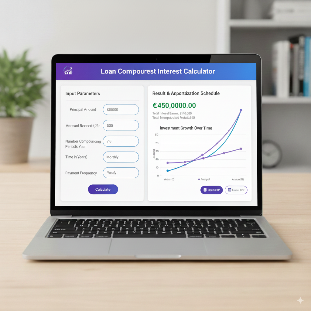 Loan Compound Interest Calculator